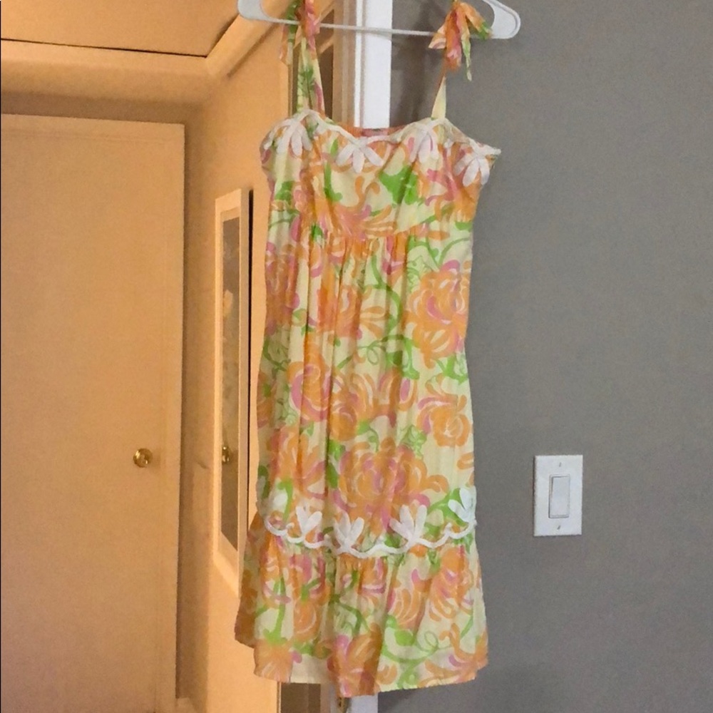 Summer floral dress